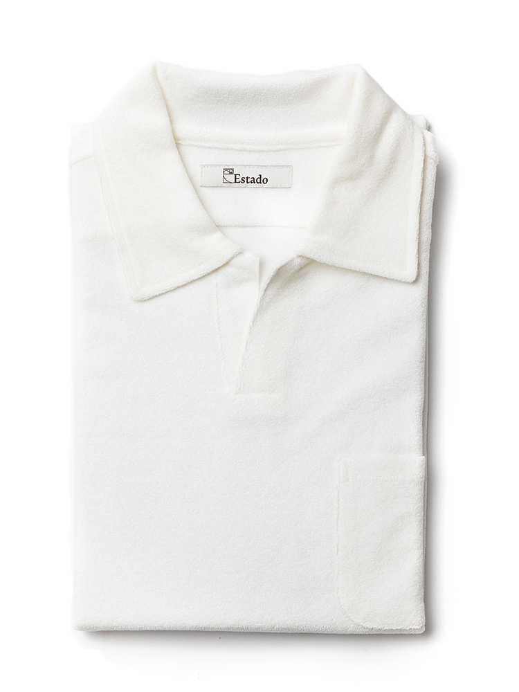 Pique Shirts - TERRY COTTON (White)