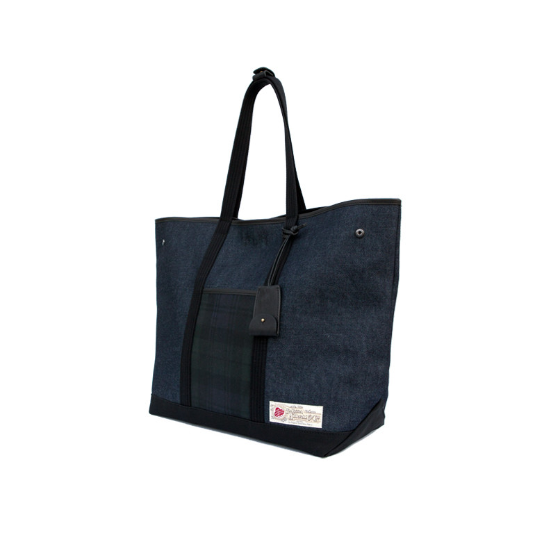 Denim Shoulder Bag &#039;Wax Pocket&#039;BRASS BOATS(브라스보트)