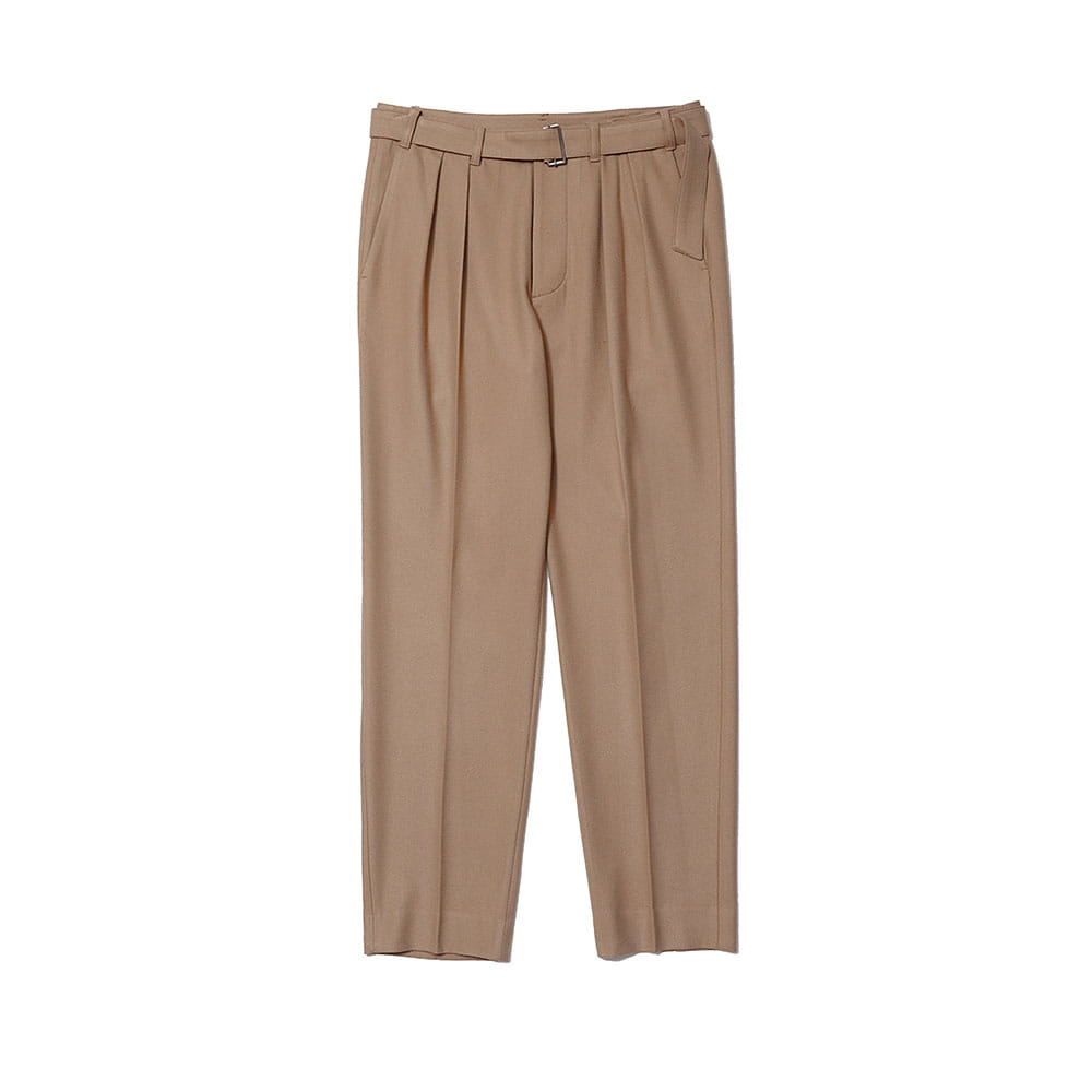 TWO TUCK BLETED PANT (Beige)Fill Chic(필시크)