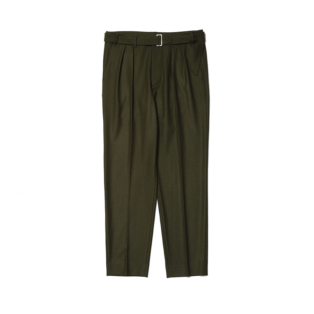 TWO TUCK BLETED PANT (Khaki)Fill Chic(필시크)