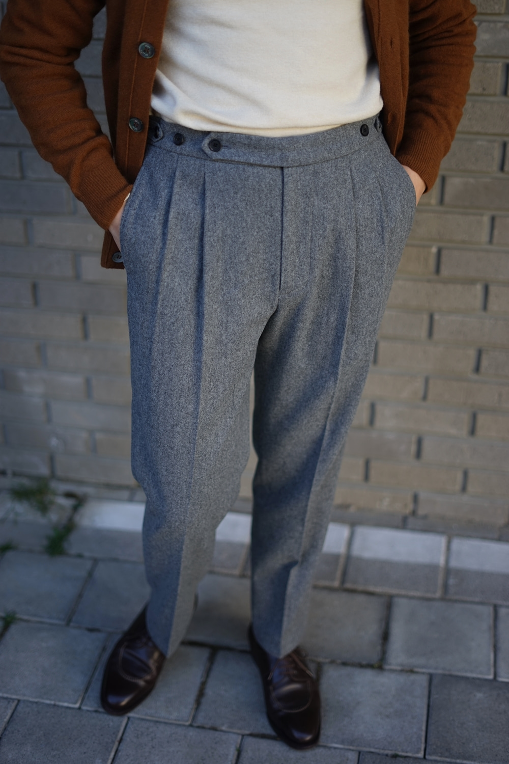 EASY PANTS CASHMERE FLANNELIL GUSTO DEL SIGNORE일 구스또 델 시뇨레