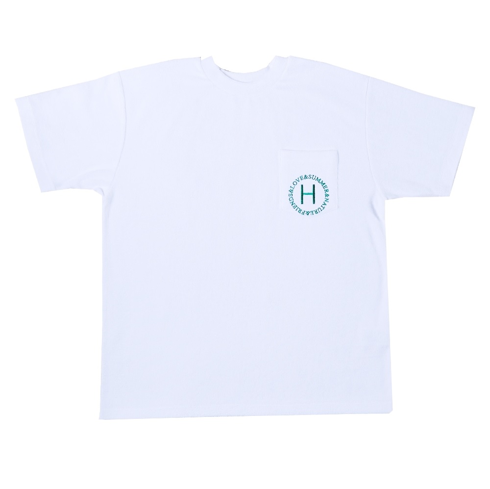TERRY POCKET T-SHIRTS_OVERFIT_WHITEHangover(행오버)