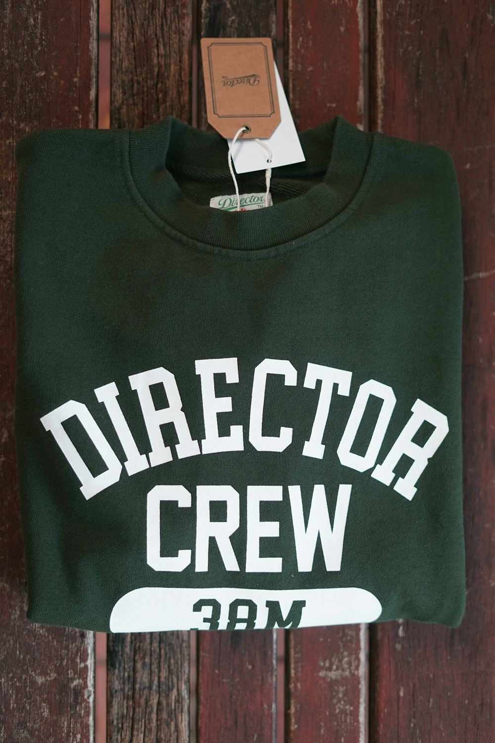 DTRO+AFST Director DC 38M Sweat Shirts Forest Green AMFEAST(암피스트)
