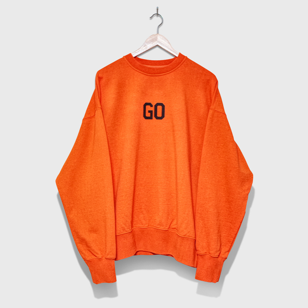DTRO+AFST GO Wallace Sweat Shirts OrangeAMFEAST(암피스트)
