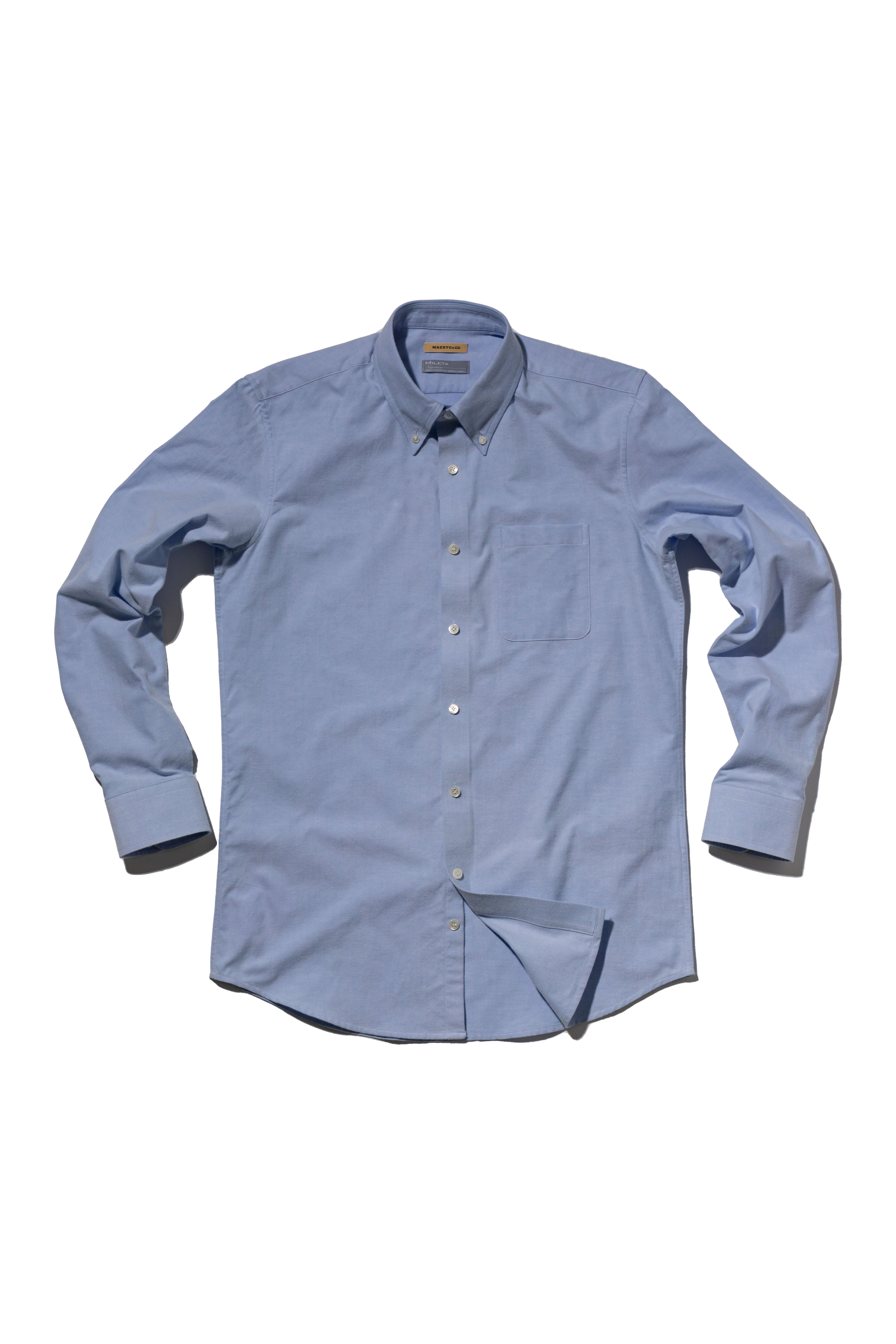S-1 Signature Mileta Flannel Shirt (Blue) MAERYO(매료)