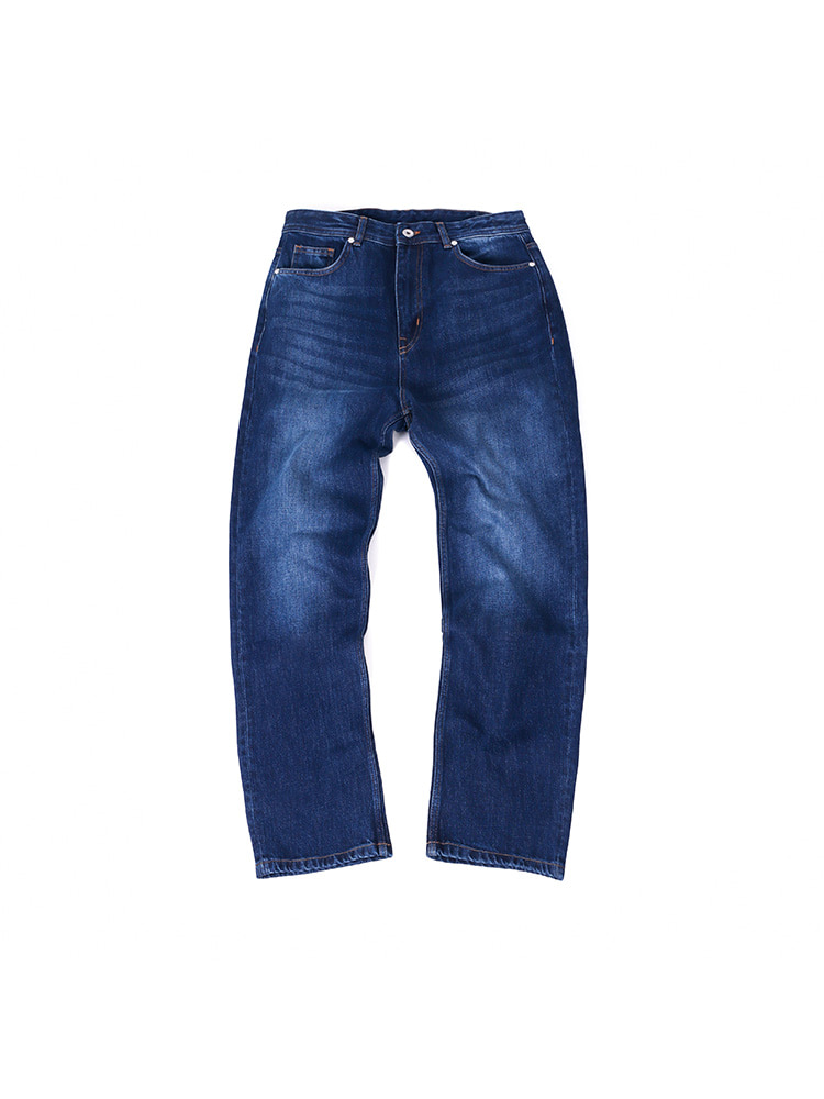 [Semi-wide] PD-301 Eco Denim Pants (Deep Blue)PRODE SHIRT(프로드셔츠)