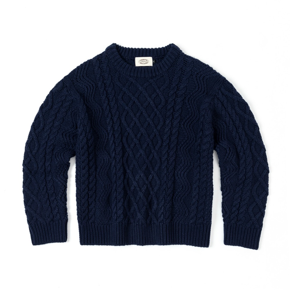 Chunky Grandma Sweater NavyAMFEAST(암피스트)
