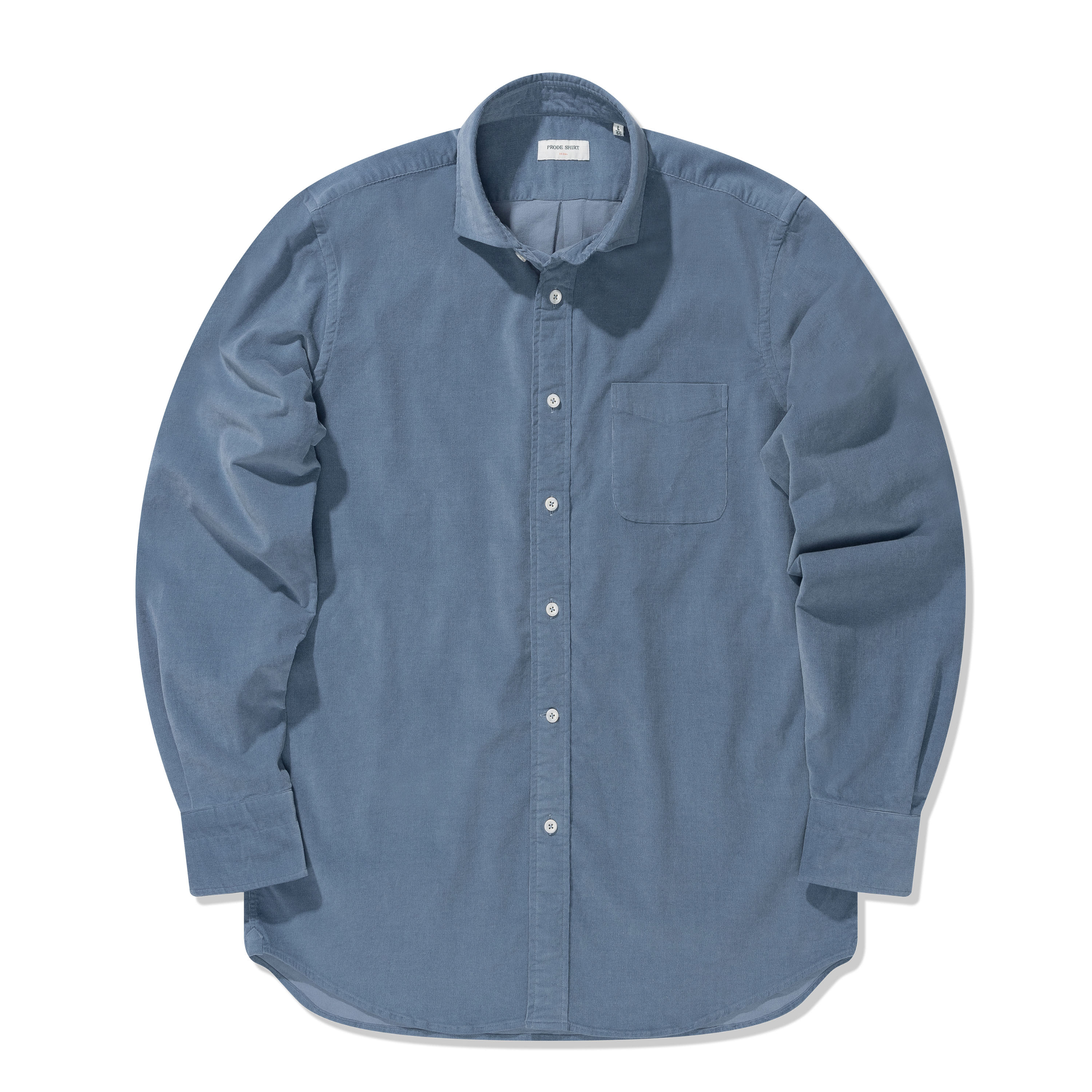 [Regular] Florence Wide Corduroy Shirt (Blue)PRODE SHIRT(프로드셔츠)