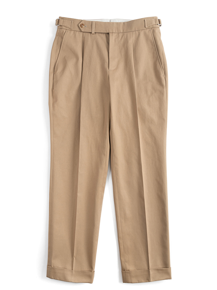 09 SINGLE PLEATED TROUSERS (BEIGE)Boogie Holiday(부기홀리데이)