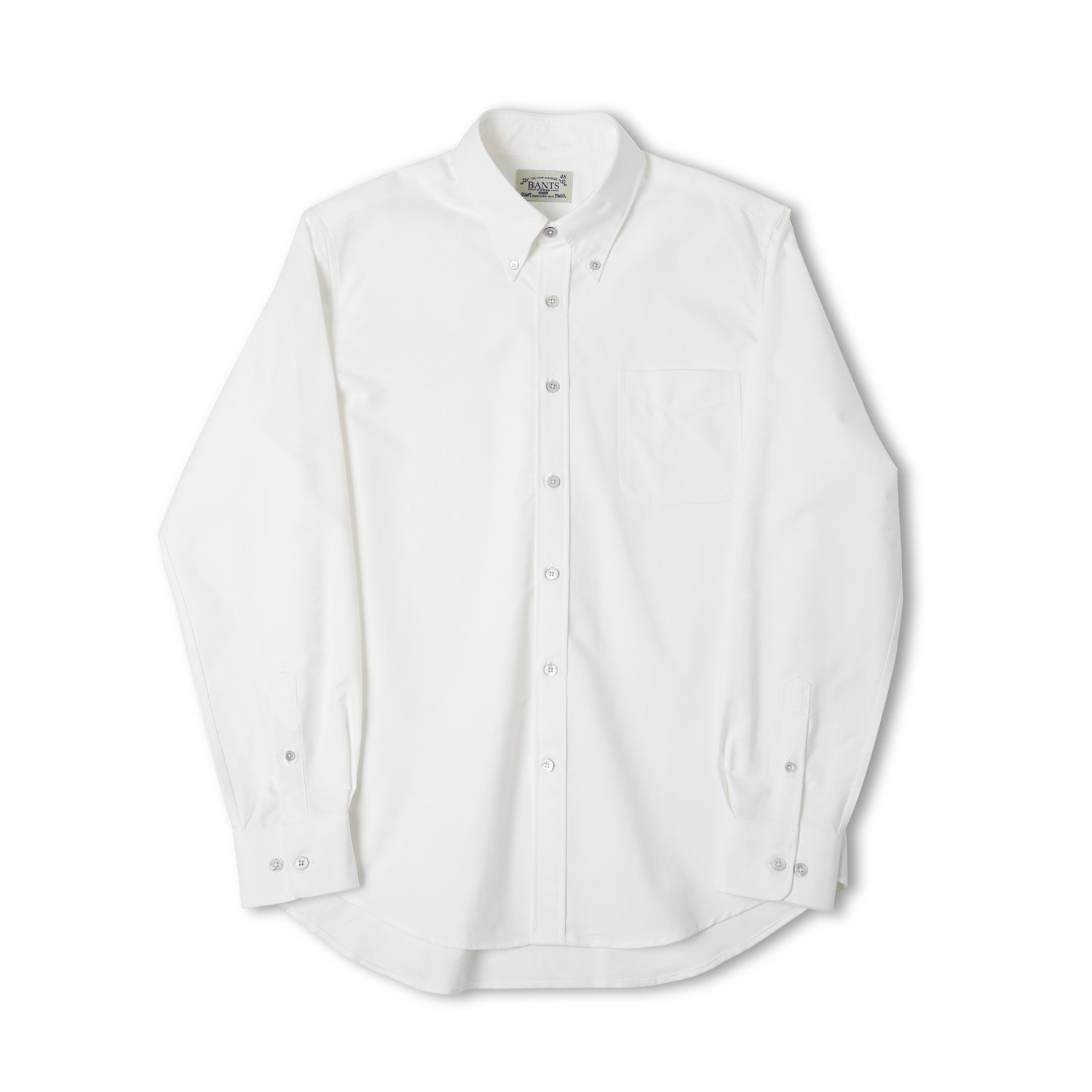 LSB Solid Heavy Oxford B.D Shirt - WhiteBants(반츠)