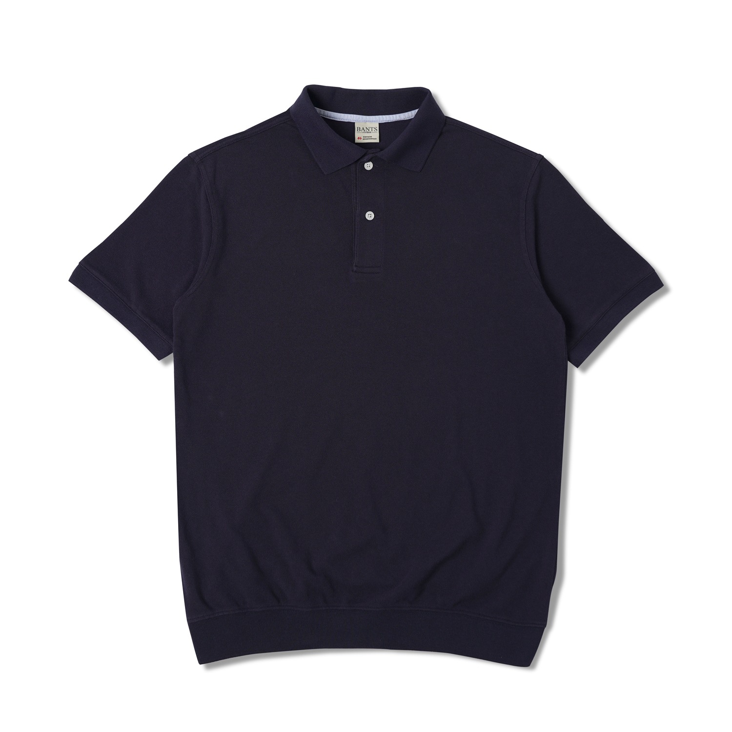 LSB Cotton Pique Polo Shirt Half - NavyBants(반츠)