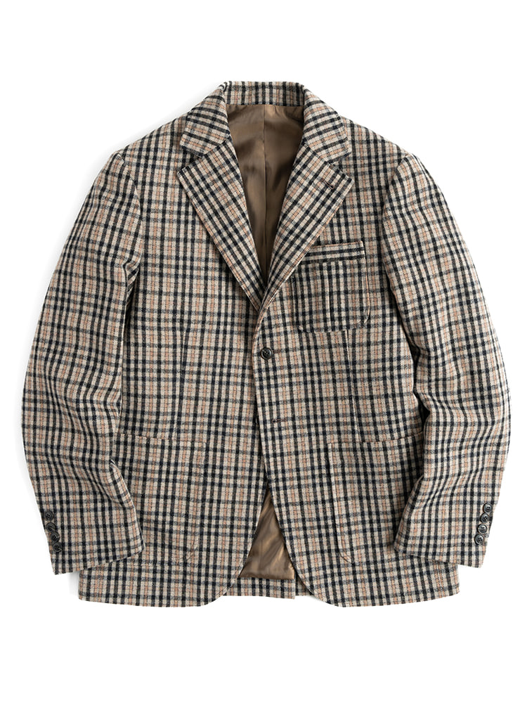 10 MULTI CHECK SPORT COAT (beige)Boogie Holiday(부기홀리데이)