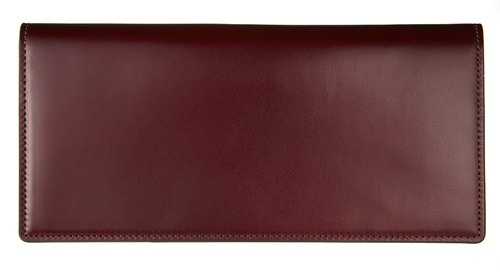 cordovan long wallet burgundy