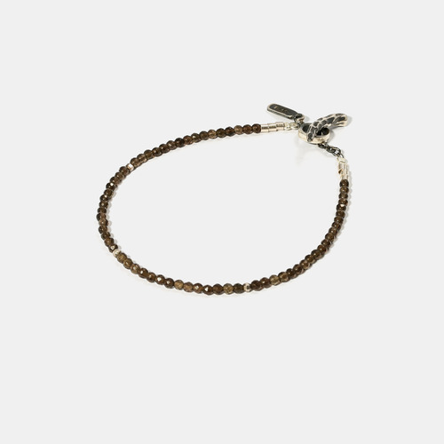 Smoky Quartz Beads Bracelet- BRACELET of KEIO -
