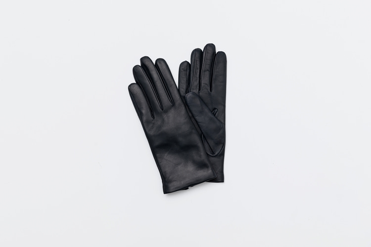 omega gloves Woman Nappa Navy (짙은 네이비, 여성용)오메가글러브