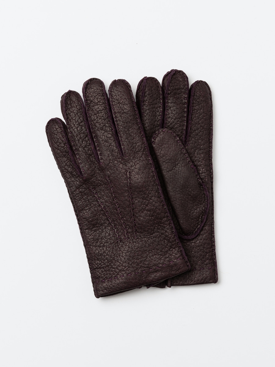 omega gloves Peccary deep purple (남성용)오메가글러브