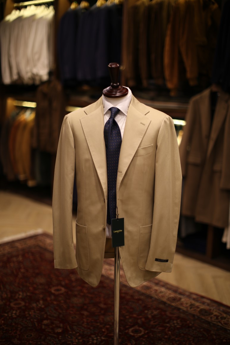 LMJ-05 Cotton Beige SUITLamarche Napoli made by RingJacket (라마르쉐나폴리by링자켓)