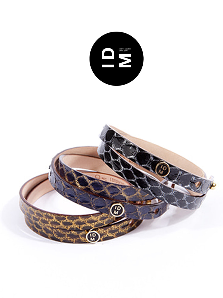 아이디엠 (IDM)leather bracelet