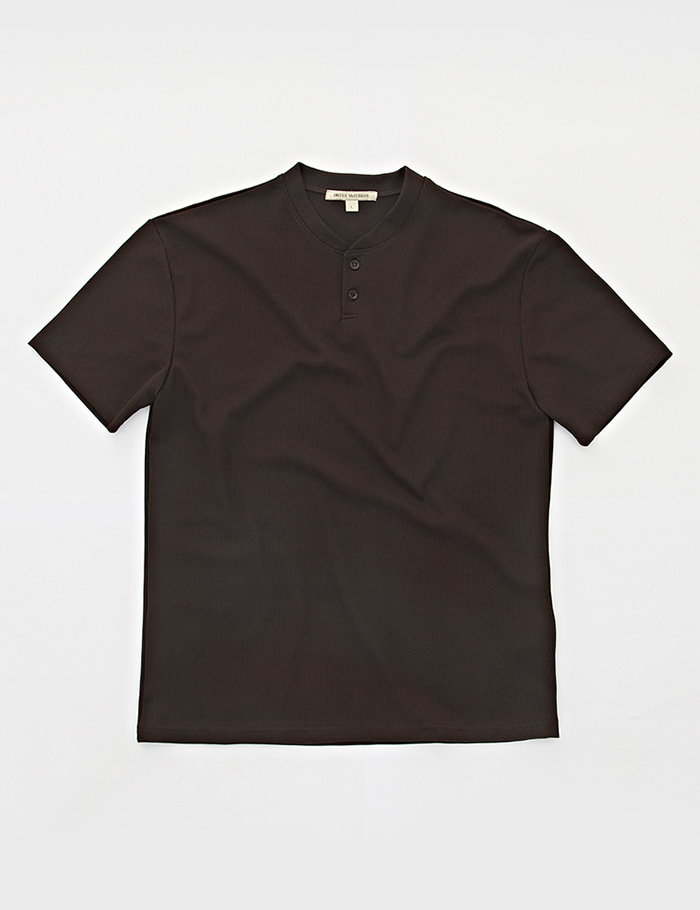 HENRY NECK 2bt T-shirt  brown ORTUS VASTERDS(올투스 바스터즈)