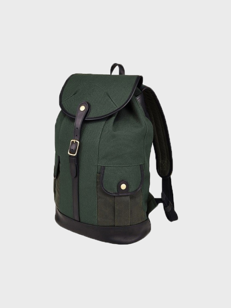 Backpack &#039;British Hunter Green - Martexin Pocket&#039;BRASS BOATS(브라스보트)