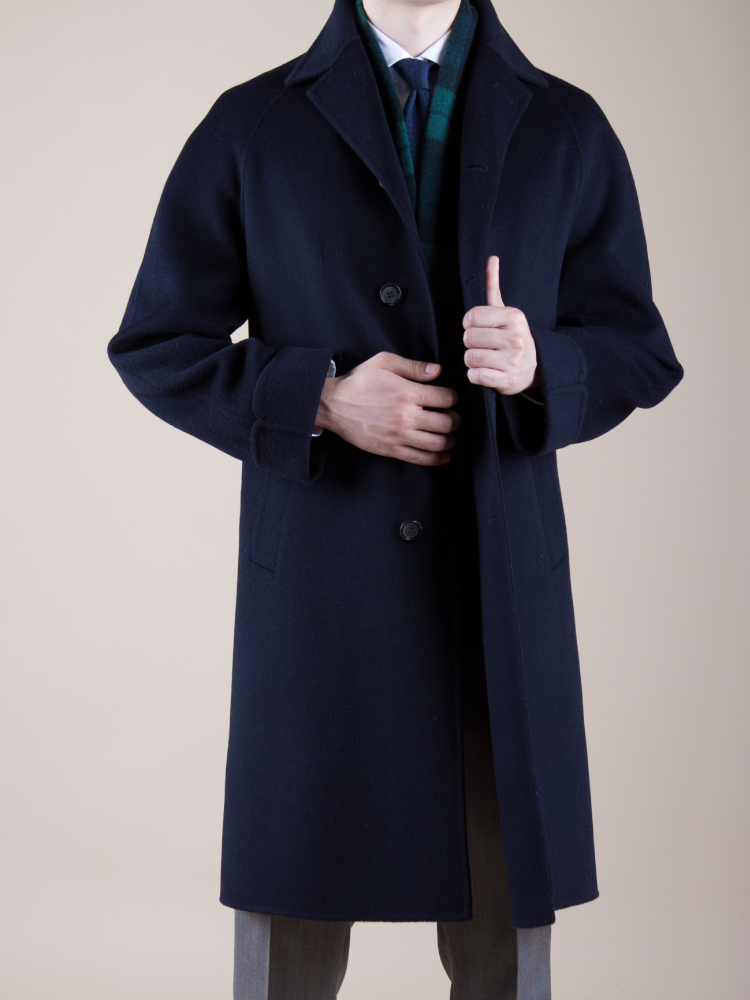 Balmacaan coat NVBELLVORO(벨보로)