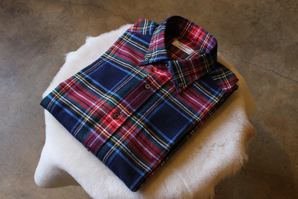 Flannel shirt tartancheck redPRODE SHIRT x TANNERY