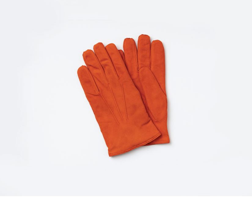 omega gloves Nappa_Man(Hermes Orange Seude)오메가글러브