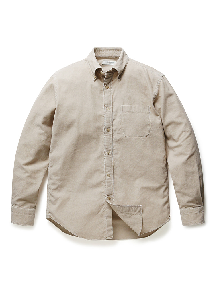 Vintage Pigment Corduroy Shirt (BE)PRODE SHIRT(프로드셔츠)