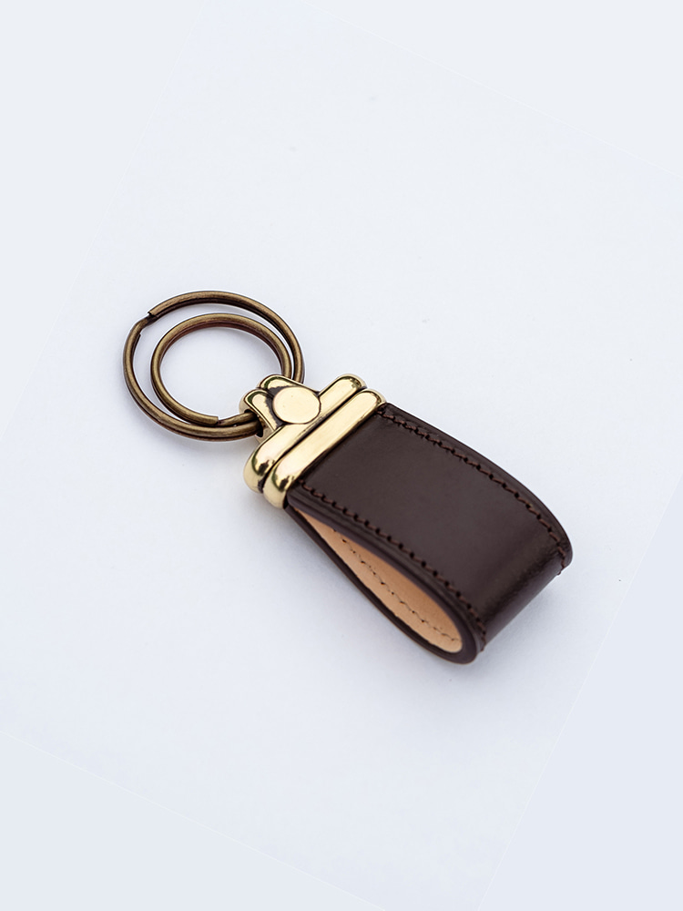 Bridle Leather Key-ring [DARK BROWN]BRIDLE&#039;S(브라이들스)