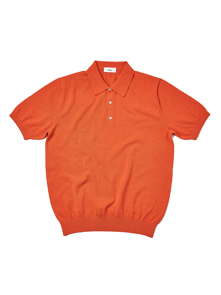 21SS_Polo_knit OrangeVERNO(베르노)