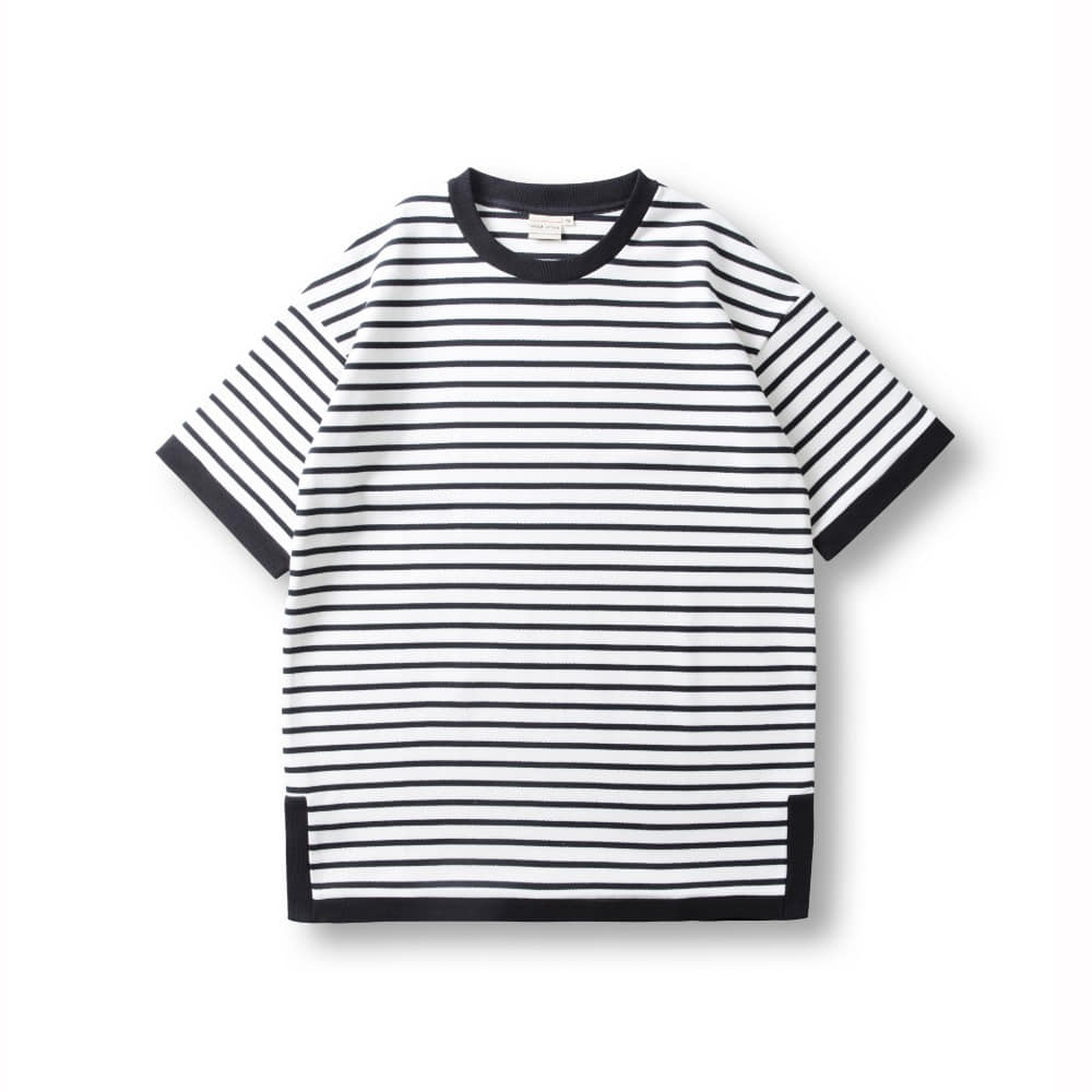 Marin Stripe T - Shirts - BlackCHAD PROM(채드프롬)