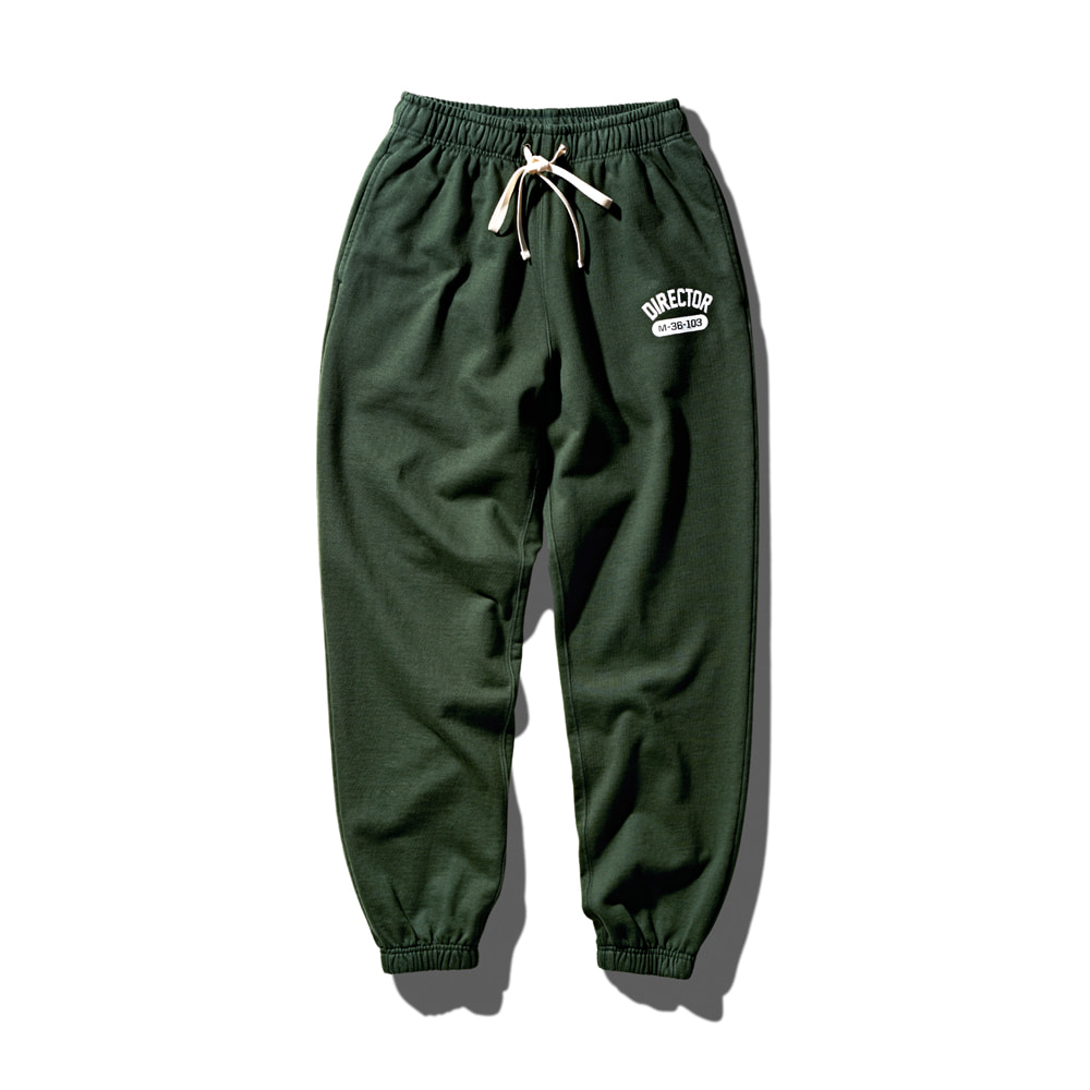 DTRO+AFST Director Sweat Pants Forest GreenAMFEAST(암피스트)