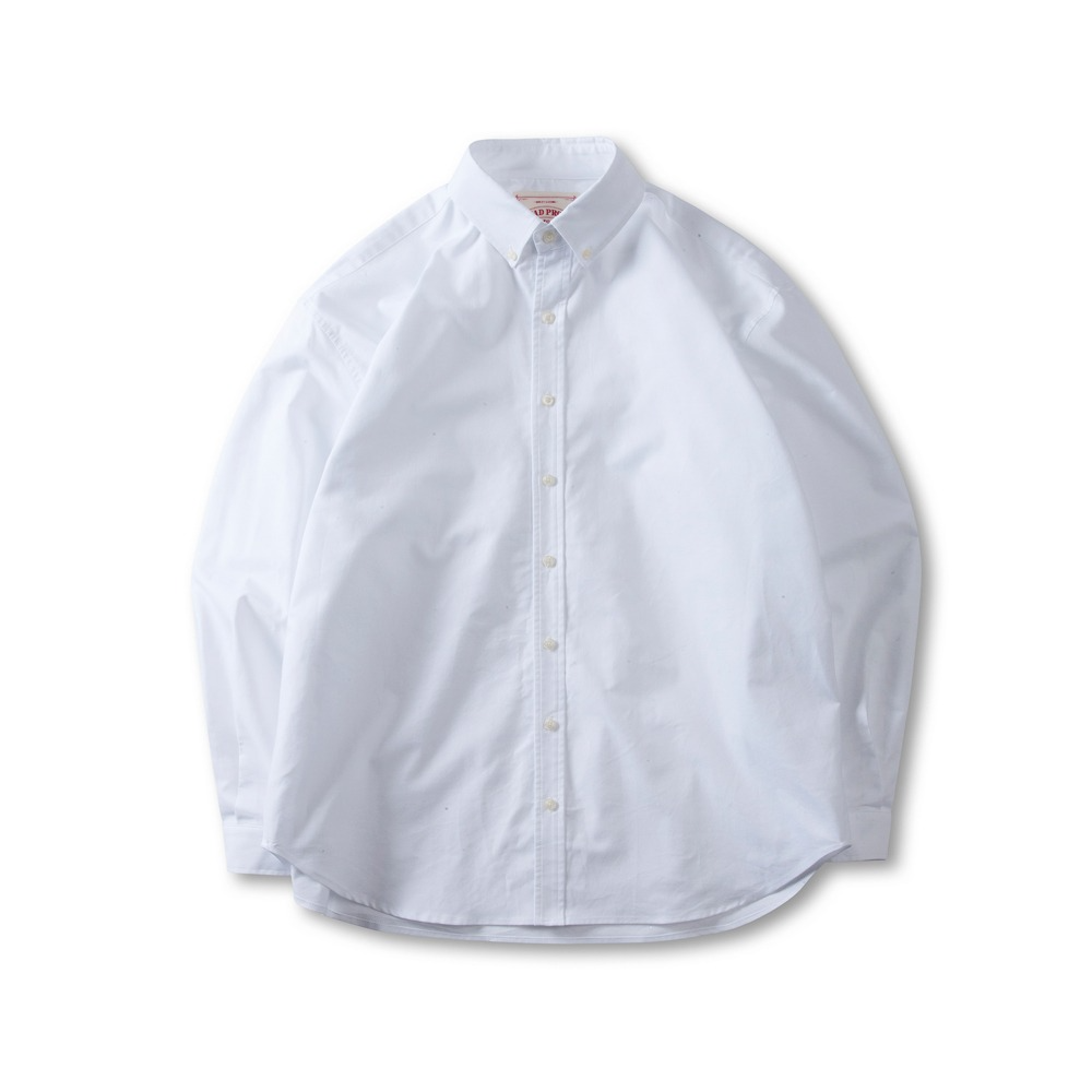 G B Overfit Shirt - (Oxford White)CHAD PROM(채드프롬)