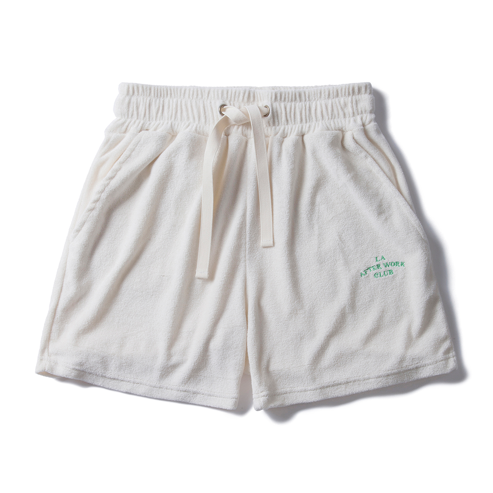 Womens Terry Atheletic shorts CreamAMFEAST(암피스트)