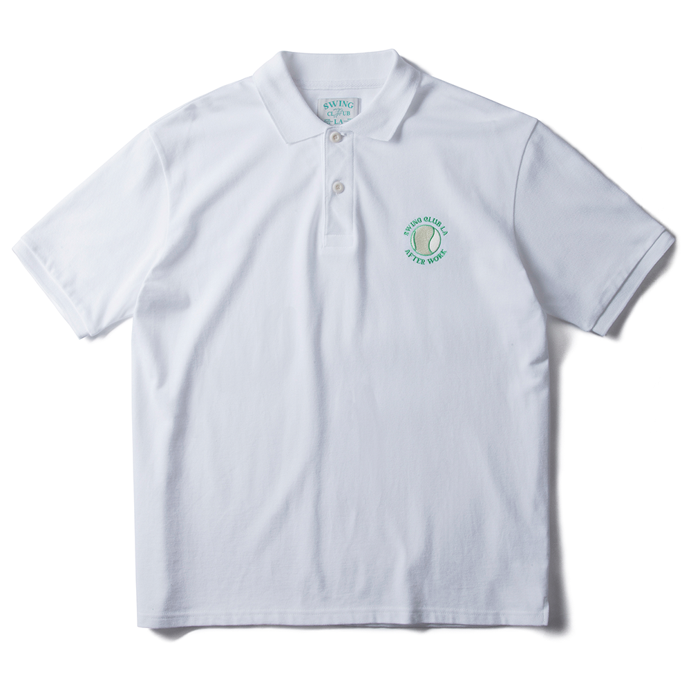 Signature Overiszed Polo shirts WhiteAMFEAST(암피스트)