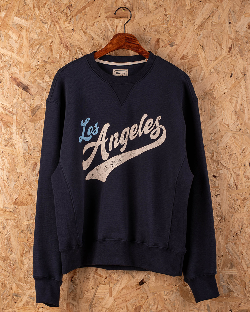 Los Angeles Sweatshirt(Navy)GRAN CREW(그랑크루)
