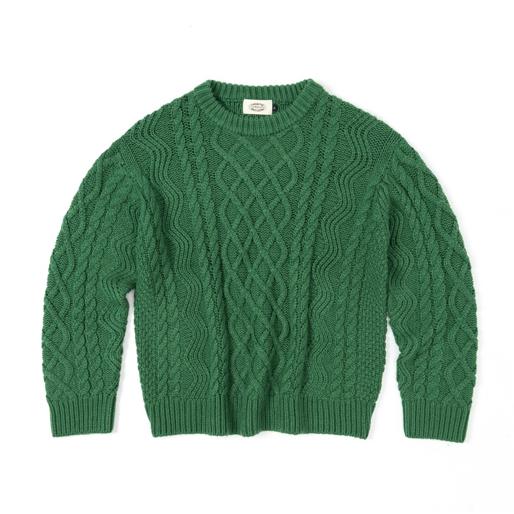 Chunky Grandma Sweater GreenAMFEAST(암피스트)