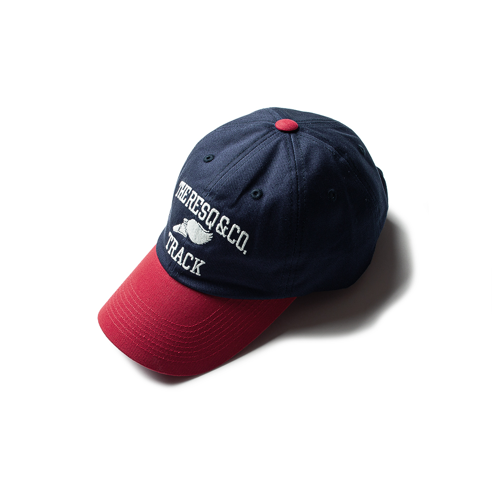 STANDARD BALL CAP [NAVY/RED]THE RESQ(더레스큐)