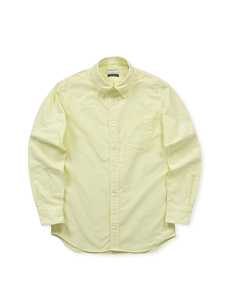 D-300 Oxford Shirt (Lemon)PRODE SHIRT(프로드셔츠)