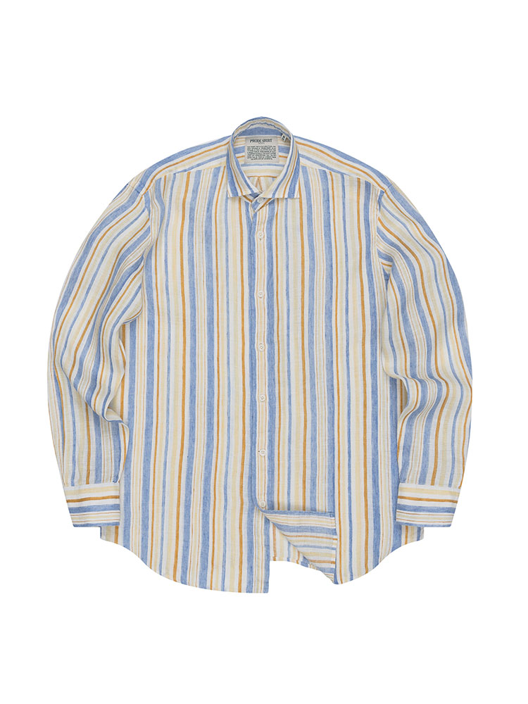 [Comfort] Molta Stripe Linen ShirtPRODE SHIRT(프로드셔츠)