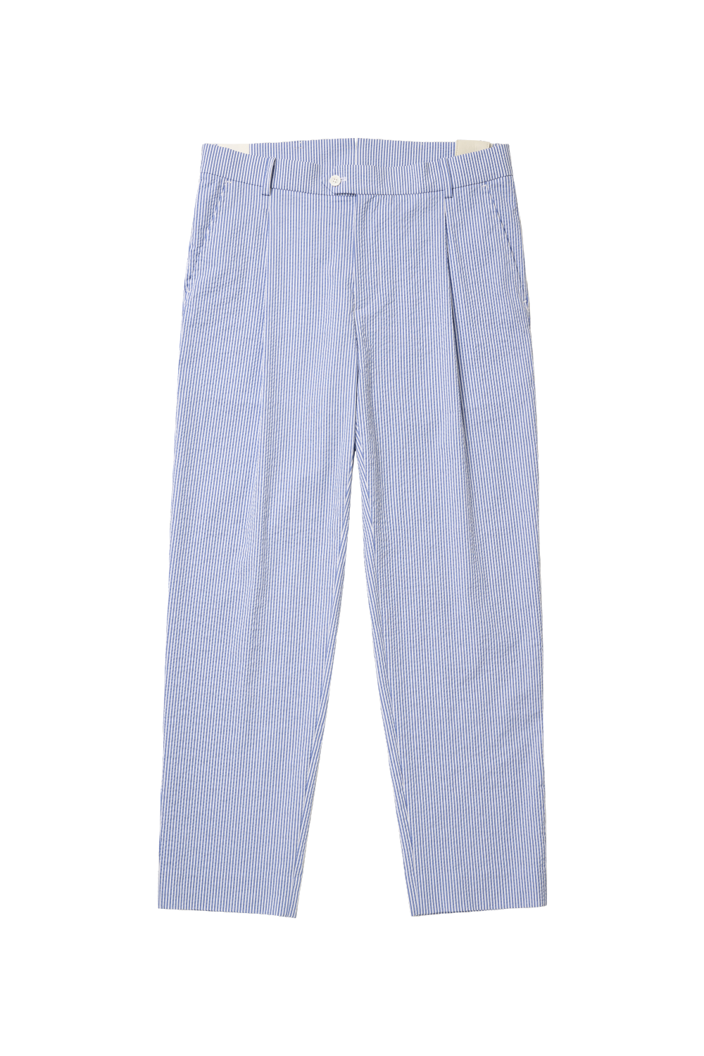Men&#039;s one tuck seersucker pants - Signature StripeMondiac(몬디악)
