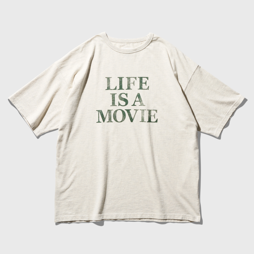 DTRO+AFST Movie Life S/S Tee O-Melange GreyAMFEAST(암피스트)