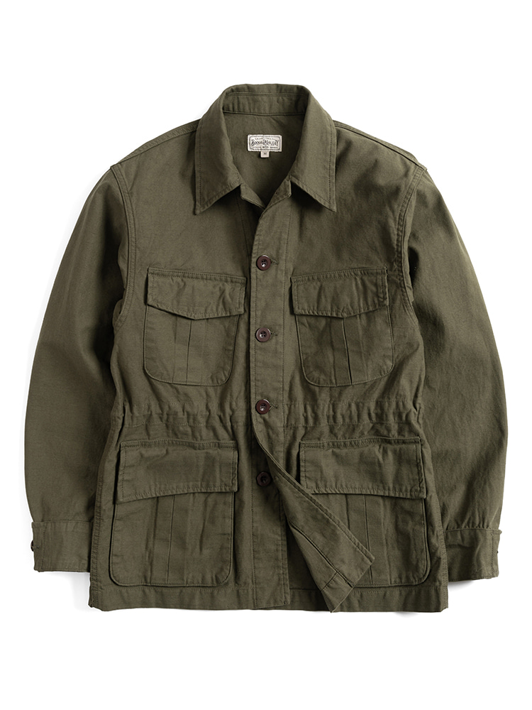 10 MILITARY JACKET(olive green)Boogie Holiday(부기홀리데이)