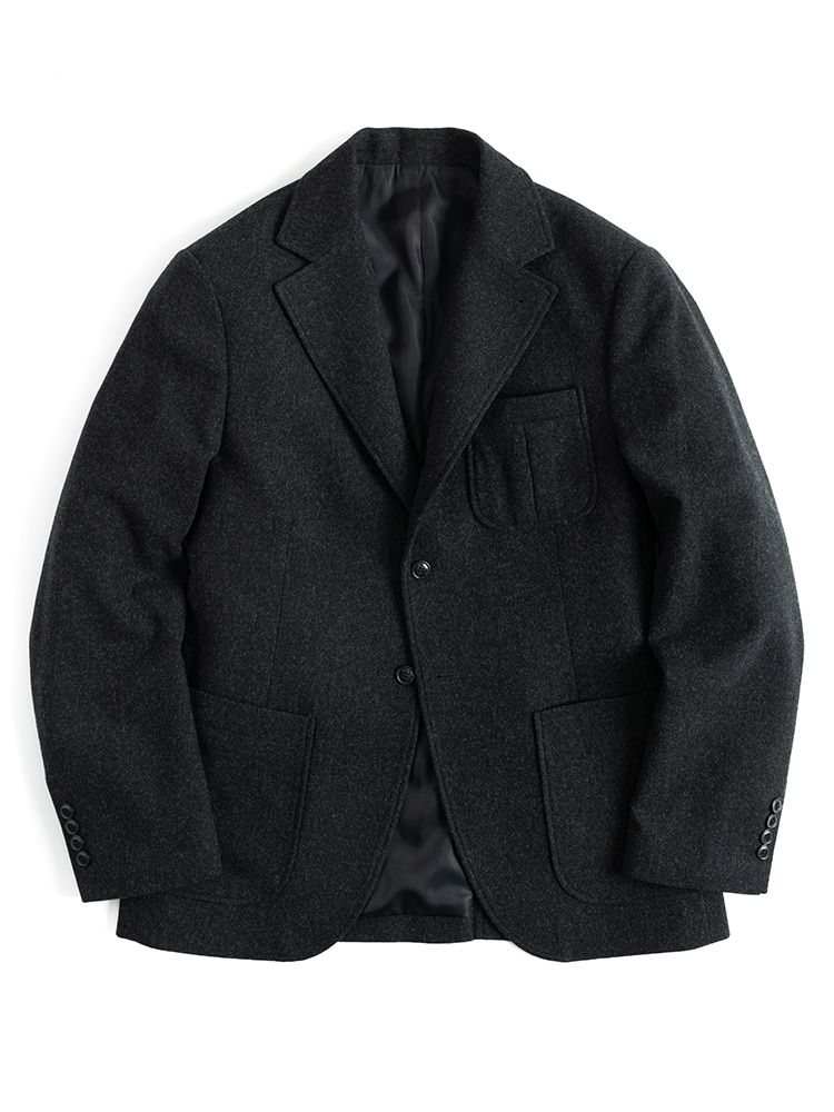 10 WOOL FLANNEL SPORT COAT (charcoal)Boogie Holiday(부기홀리데이)