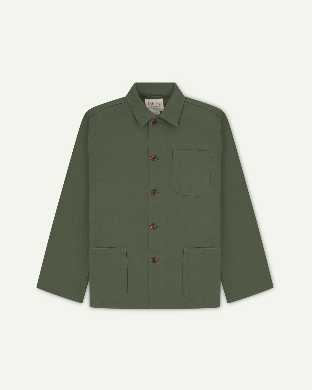 #3001 buttoned overshirt (coriander)USKEES(어스키스)