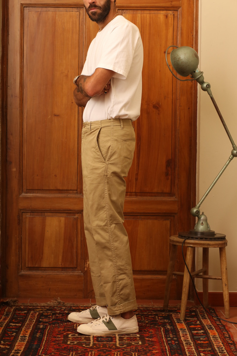 [24ss]AXEL 340 CHINO PANT BEIGEEAST HARBOUR SURPLUS(이스트하버서플러스)
