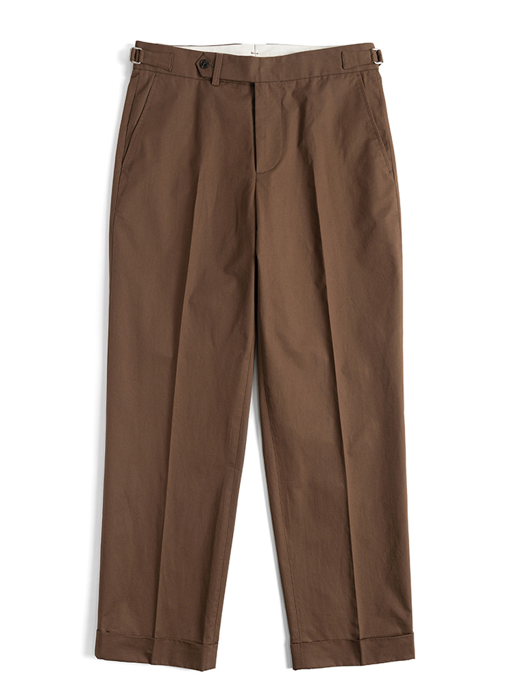 11 COTTON TROUSERS (BROWN)Boogie Holiday(부기홀리데이)