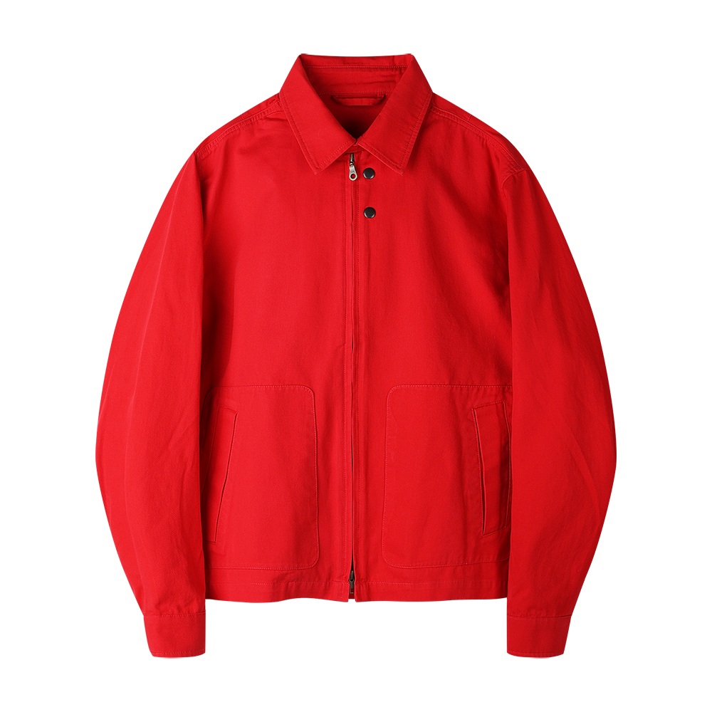 TWILL COTTON SPORTS JACKET (RED)YOUNEEDGARMENTS(유니드가먼츠)