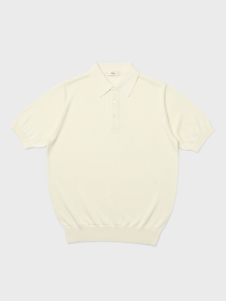 24SS Linen-like Polo Knit IvoryVERNO(베르노)